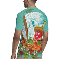 Hawaii Cinco de Mayo Rugby Jersey Chili Pepper Hula Girl Tropical Vibes LT14 - Polynesian Pride