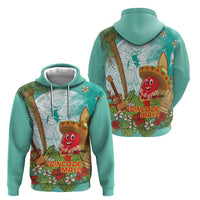 Hawaii Cinco de Mayo Zip Hoodie Chili Pepper Hula Girl Tropical Vibes LT14 - Polynesian Pride