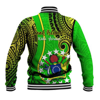 Polynesian Pride Cook Islands Baseball Jacket Kuki Airani Coat Of Arms LT14 - Polynesian Pride
