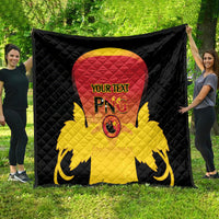 Custom Papua New Guinea Cricket Quilt 2024 Go PNG