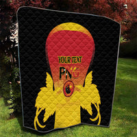 Custom Papua New Guinea Cricket Quilt 2024 Go PNG