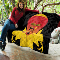 Custom Papua New Guinea Cricket Quilt 2024 Go PNG