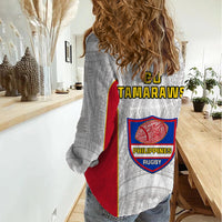 Philippines Rugby Women Casual Shirt Pacific Pilipinas Go Tamaraws LT14 - Polynesian Pride