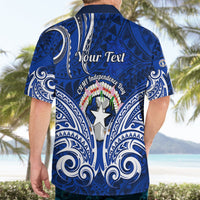 Personalised Independence Day CNMI Hawaiian Shirt Northern Mariana Islands Tribal Tattoo Pattern LT14 - Polynesian Pride