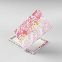 Pink Hawaii Shark Tattoo Canvas Wall Art Puakenikeni Lei Plumeria Polynesian Pattern LT14 With Frame Pink - Polynesian Pride