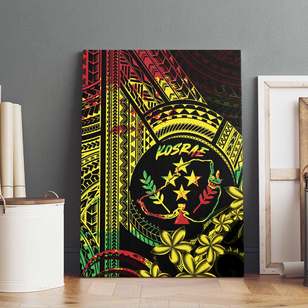 Reggae Kosrae Liberation Day Canvas Wall Art September 8 Polynesian Tattoo - Polynesian Pride