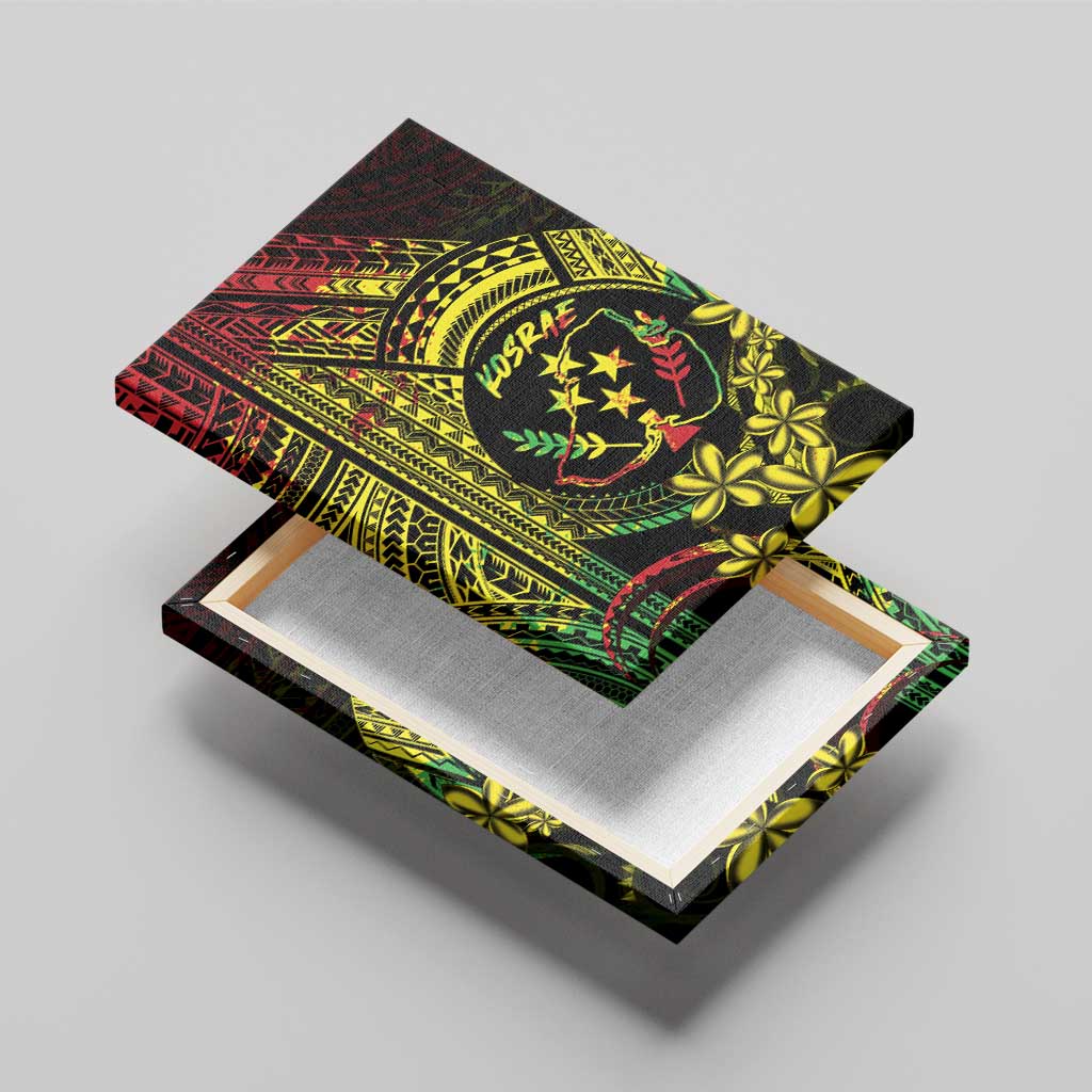 Reggae Kosrae Liberation Day Canvas Wall Art September 8 Polynesian Tattoo - Polynesian Pride