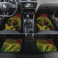 Reggae Kosrae Liberation Day Car Mats September 8 Polynesian Tattoo LT14 Set 4pcs Reggae - Polynesian Pride