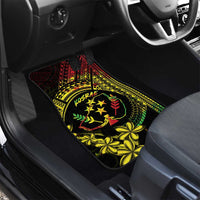 Reggae Kosrae Liberation Day Car Mats September 8 Polynesian Tattoo LT14 - Polynesian Pride