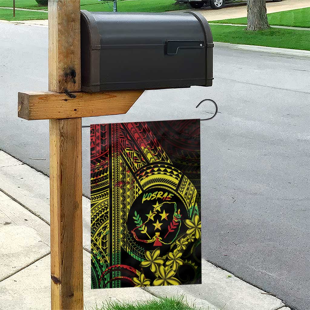 Reggae Kosrae Liberation Day Garden Flag September 8 Polynesian Tattoo - Polynesian Pride