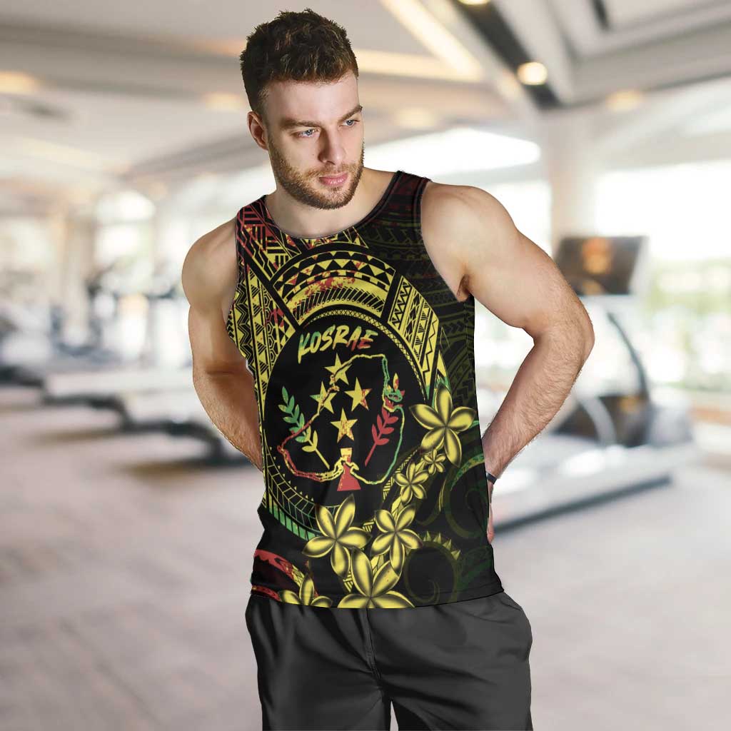 Reggae Kosrae Liberation Day Men Tank Top September 8 Polynesian Tattoo - Polynesian Pride