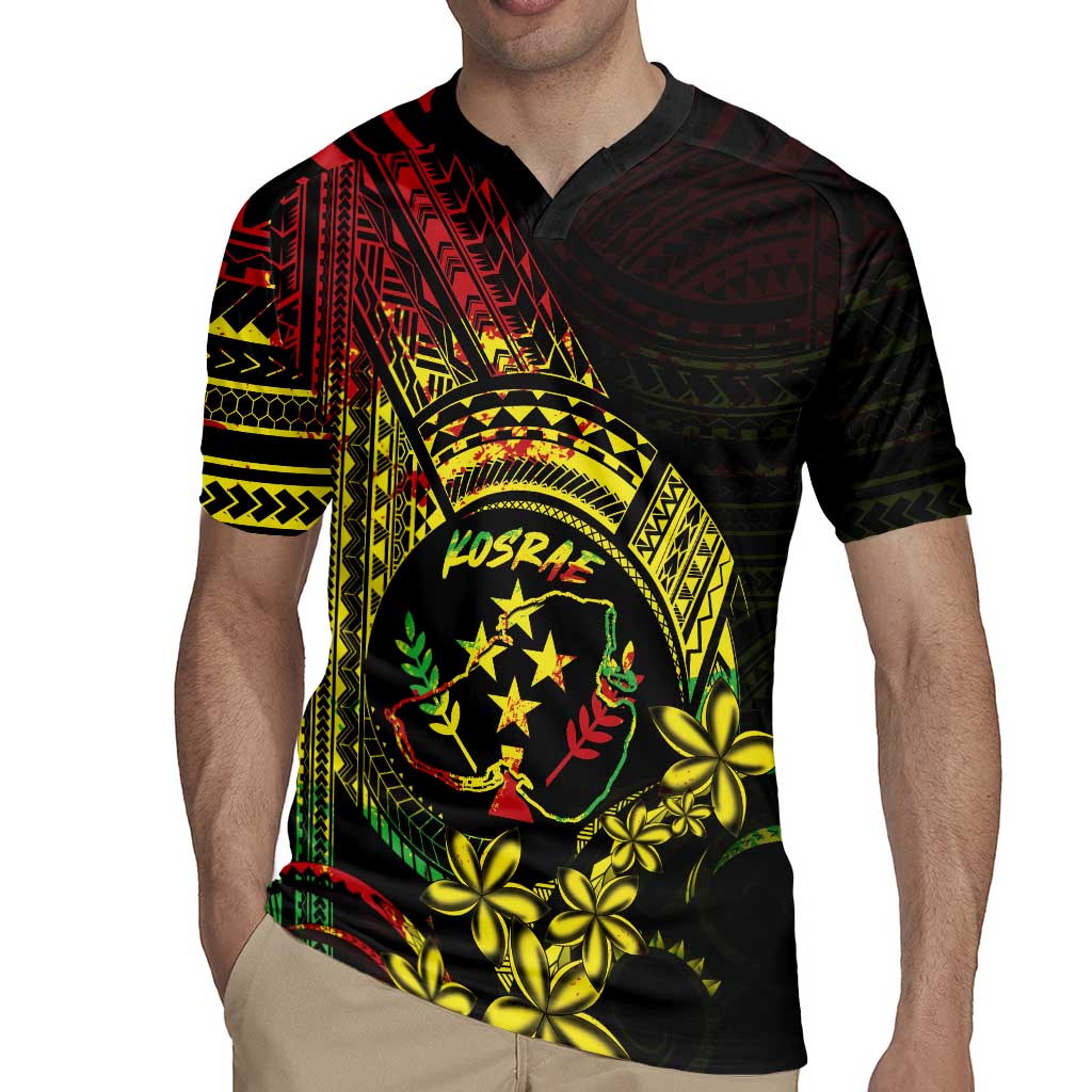 Reggae Kosrae Liberation Day Rugby Jersey September 8 Polynesian Tattoo - Polynesian Pride