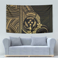 Gold Kosrae Liberation Day Tapestry September 8 Polynesian Tattoo - Polynesian Pride