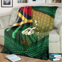 Long Live Vanuatu Independence Day Blanket 46th Anniversary Woven Pattern LT14 - Polynesian Pride