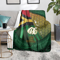 Long Live Vanuatu Independence Day Blanket 46th Anniversary Woven Pattern LT14 - Polynesian Pride