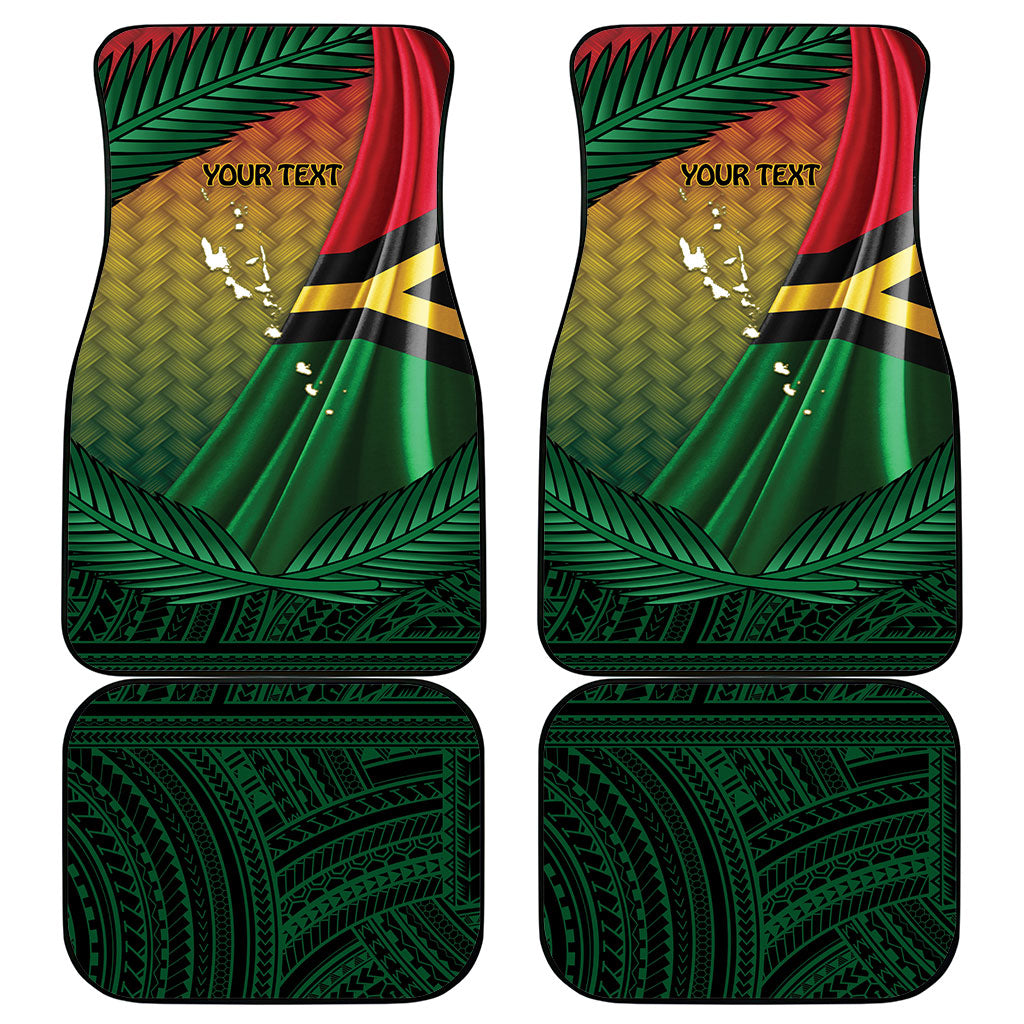 Long Live Vanuatu Independence Day Car Mats 46th Anniversary Woven Pattern LT14 - Polynesian Pride