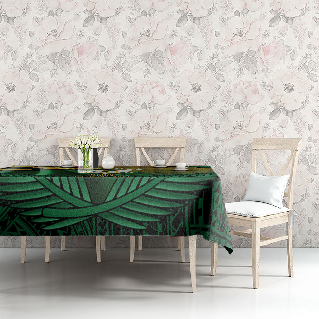 Long Live Vanuatu Independence Day Tablecloth 46th Anniversary Woven Pattern LT14 - Polynesian Pride