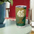 Personalised Long Live Vanuatu Independence Day Tumbler Cup 45th Anniversary Woven Pattern - Polynesian Pride