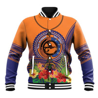 PNG New Ireland Province Baseball Jacket Niu Ailan Necklace Polynesian Tattoo - Polynesian Pride