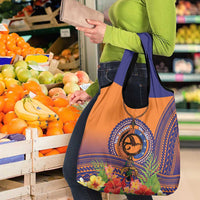 PNG New Ireland Province Grocery Bag Niu Ailan Necklace Polynesian Tattoo LT14 - Polynesian Pride