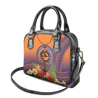 PNG New Ireland Province Shoulder Handbag Niu Ailan Necklace Polynesian Tattoo - Polynesian Pride