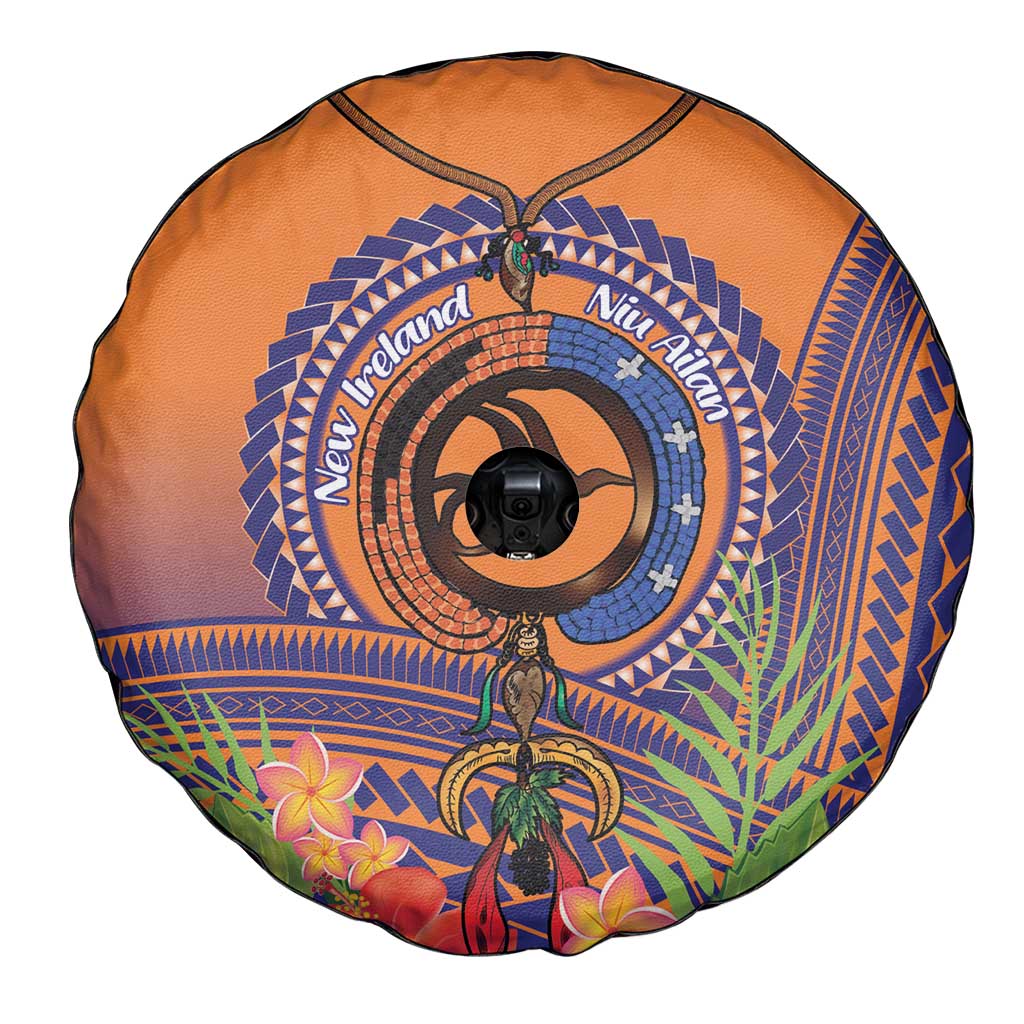 PNG New Ireland Province Spare Tire Cover Niu Ailan Necklace Polynesian Tattoo - Polynesian Pride