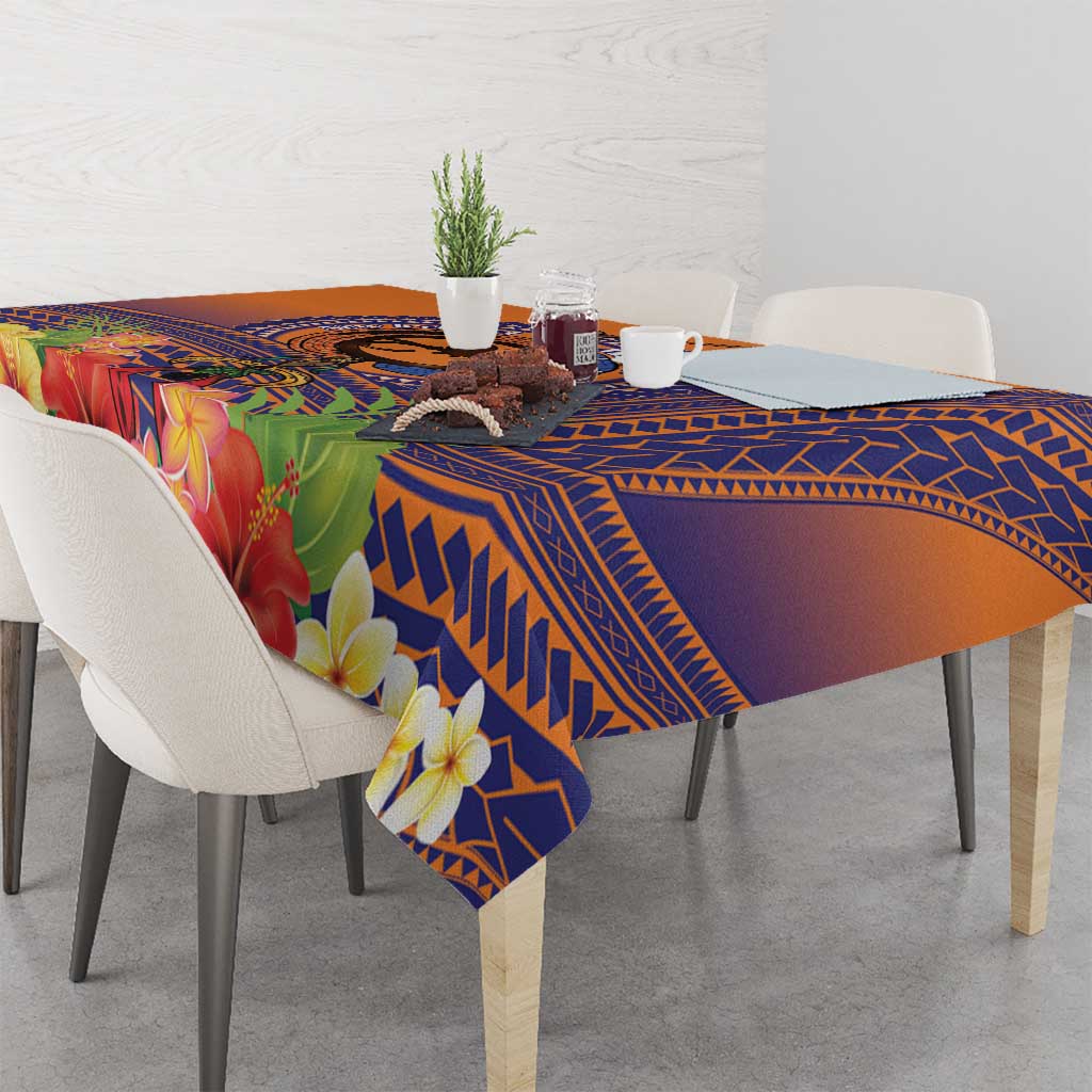 PNG New Ireland Province Tablecloth Niu Ailan Necklace Polynesian Tattoo LT14 - Polynesian Pride
