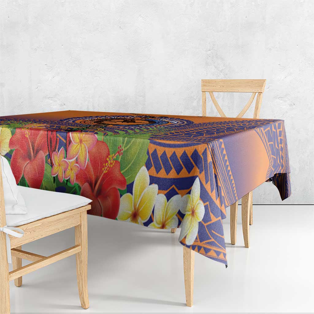PNG New Ireland Province Tablecloth Niu Ailan Necklace Polynesian Tattoo LT14 - Polynesian Pride