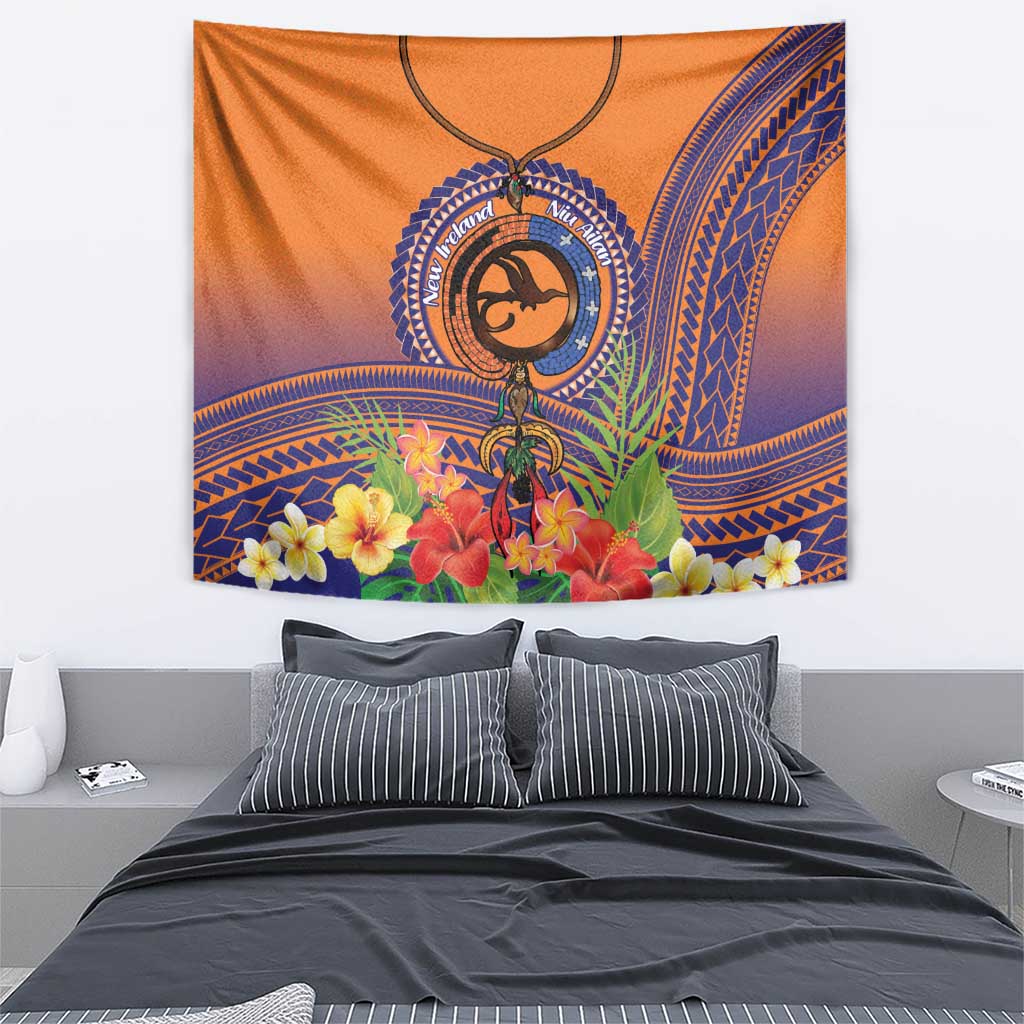 PNG New Ireland Province Tapestry Niu Ailan Necklace Polynesian Tattoo - Polynesian Pride