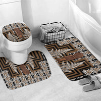 Wahaika New Zealand Bathroom Set Maori Weapon Kowhaiwhai Fern Poutama Motifs
