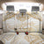 White and Gold Polynesia Back Car Seat Cover Plumeria Tattoo With Polynesian Pattern