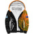 Custom Fiji And Australia Rugby Sherpa Hoodie Fijian Tapa Pattern With Aussie Aboriginal Art