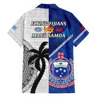 fiji-and-samoa-rugby-family-matching-long-sleeve-bodycon-dress-and-hawaiian-shirt-2023-world-cup-samoan-mix-tapa-pattern