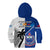 Fiji And Samoa Rugby Kid Hoodie 2023 World Cup Samoan Mix Tapa Pattern LT14 - Polynesian Pride