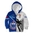 Fiji And Samoa Rugby Kid Hoodie 2023 World Cup Samoan Mix Tapa Pattern LT14 - Polynesian Pride