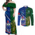 custom-samoa-and-ireland-rugby-couples-matching-off-shoulder-maxi-dress-and-long-sleeve-button-shirts-2023-world-cup-manu-samoa-with-shamrocks