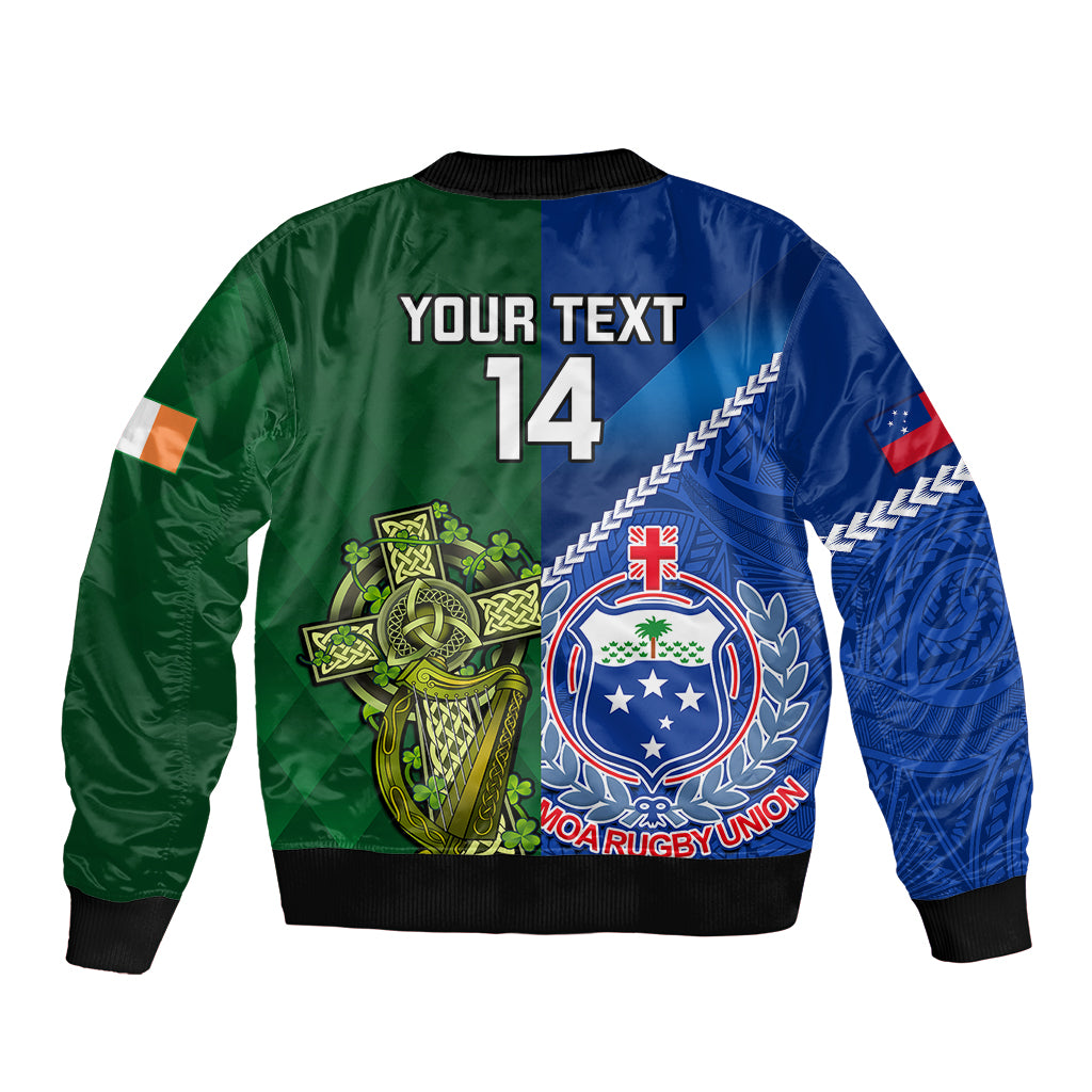 custom-samoa-and-ireland-rugby-sleeve-zip-bomber-jacket-2023-world-cup-manu-samoa-with-shamrocks