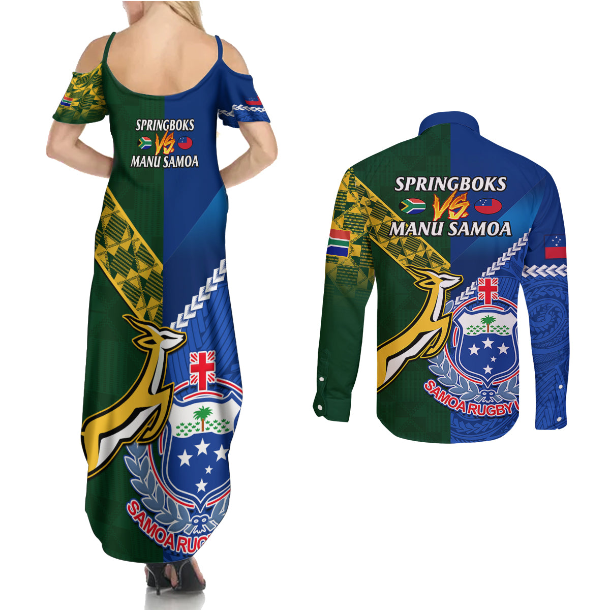 samoa-and-south-africa-rugby-couples-matching-summer-maxi-dress-and-long-sleeve-button-shirts-2023-world-cup-manu-samoa-with-springboks