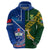 Samoa And South Africa Rugby Hoodie 2023 World Cup Manu Samoa With Springboks LT14 - Polynesian Pride