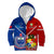 Custom Samoa And Tonga Rugby Kid Hoodie 2023 World Cup Manu Samoa With Ikale Tahi LT14 - Polynesian Pride