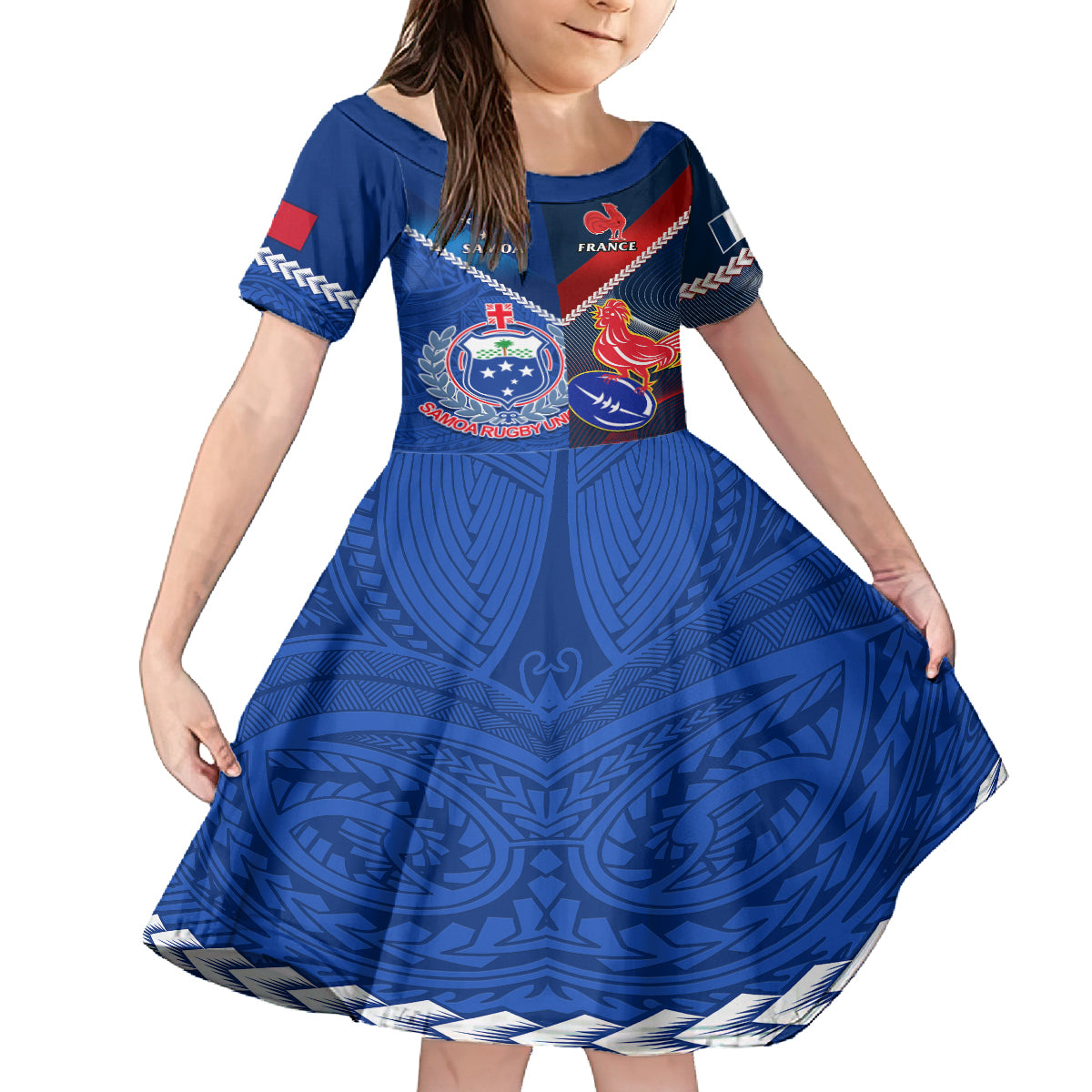 custom-samoa-and-france-rugby-family-matching-summer-maxi-dress-and-hawaiian-shirt-2023-world-cup-manu-samoa-with-les-bleus