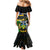 South Sea Islanders Mermaid Dress Kanakas With Solomon Islands Coat Of Arms LT14 - Polynesian Pride