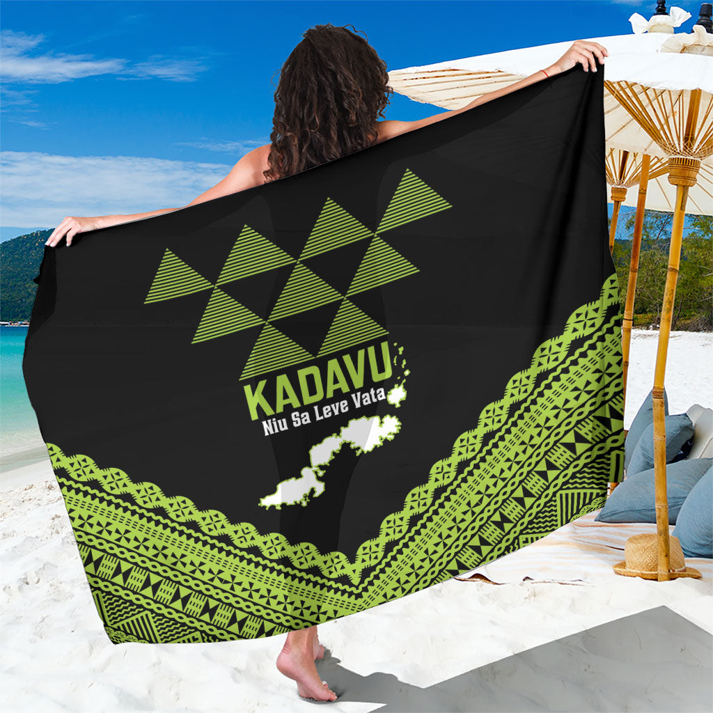 Kadavu Fiji 2026 Rugby Sarong Niu Sa Leve Vata Fijian Tapa Pattern