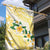 Gold And White Polynesia Plumeria Garden Flag Curves Tropical Vibes