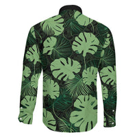 Green Hawaii Kukui Nut Lei Family Matching Puletasi and Hawaiian Shirt Hawaiian Pattern Monstera Tropical Vibes LT14 - Polynesian Pride