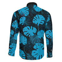 Blue Hawaii Kukui Nut Lei Family Matching Puletasi and Hawaiian Shirt Hawaiian Pattern Monstera Tropical Vibes LT14 - Polynesian Pride