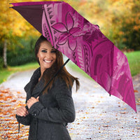 Pink Gradient Polynesia Jellyfish Umbrella Plumeria Polynesian Tattoo Glowing Vibes