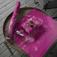 Pink Gradient Polynesia Jellyfish Wrapping Paper Plumeria Polynesian Tattoo Glowing Vibes LT14 - Polynesian Pride