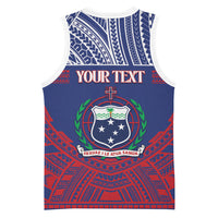 Personalised Samoa Independence Day Basketball Jersey 64th Anniversary Toa O Samoa LT14 - Polynesian Pride
