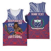 Personalised Samoa Independence Day Basketball Jersey 64th Anniversary Toa O Samoa LT14 - Polynesian Pride